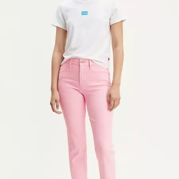 Levi's 724 High Rise Straight Crop Women's Jeans - Picture 3 of 7